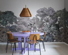 R13052 Bellewood Rainbow Greenhouse Mural by Rebel Walls