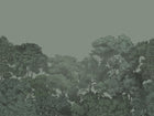 R13058 Bellewood Solid Green Dusty Pink Mural by Rebel Walls
