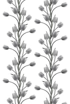 R13062 La Vie En Tulipe White Greenhouse Mural by Rebel Walls