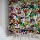 R13121 Lily Pond Rainbow Greenhouse Mural by Rebel Walls