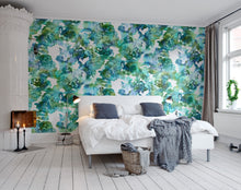 R13122 Lily Pond Greenhouse Mural by Rebel Walls