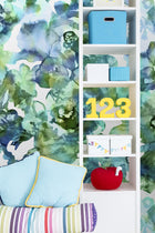 R13122 Lily Pond Greenhouse Mural by Rebel Walls
