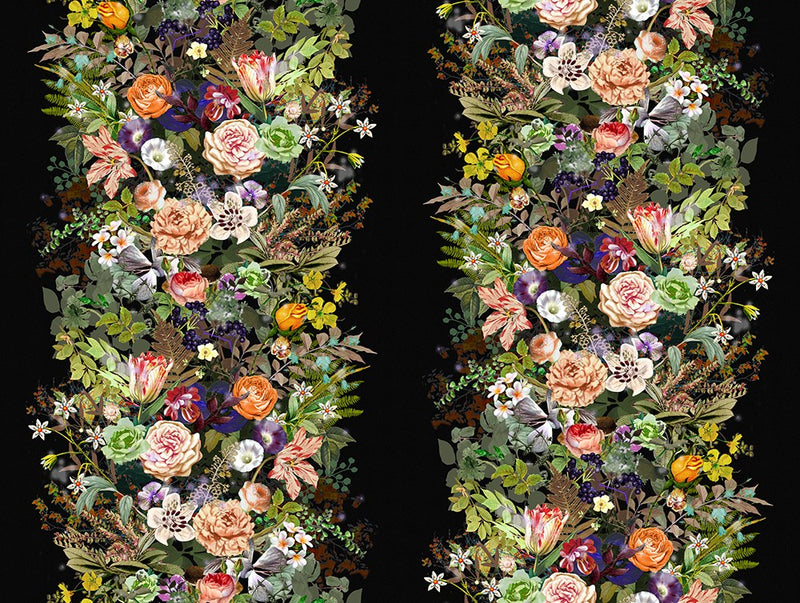 R13131 Flowerbed Greenhouse Mural by Rebel Walls