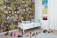R13142 Meadow Color Greenhouse Mural by Rebel Walls