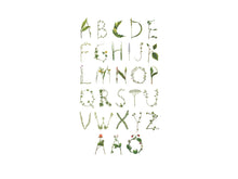 R13193 ABC for the spelling bee in Swedish Greenhouse Mural by Rebel Walls