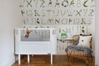 R13195 Floral Alphabet Bouquet Mural by Rebel Walls