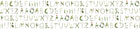 R13195 Floral Alphabet Bouquet Mural by Rebel Walls