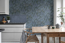 R13213 Growing Wilderness Midnight Bouquet Mural by Rebel Walls