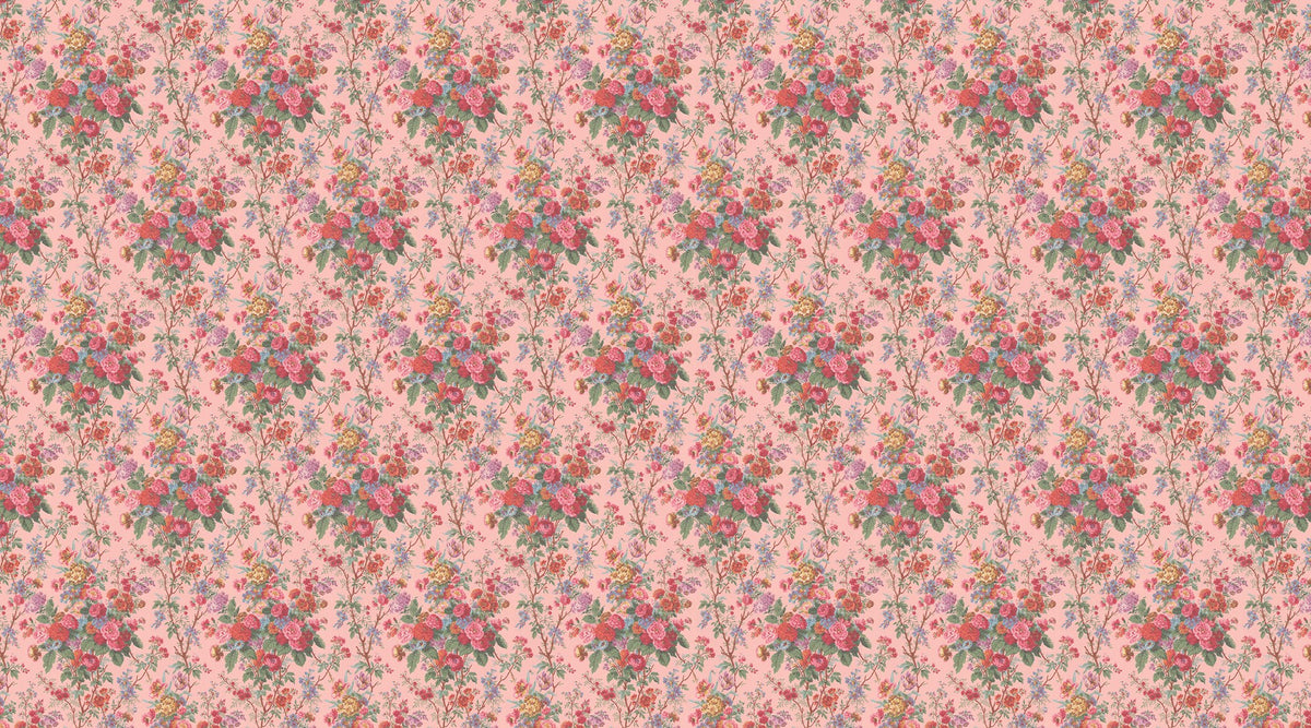 R13251 Bouquet Greenhouse Mural by Rebel Walls