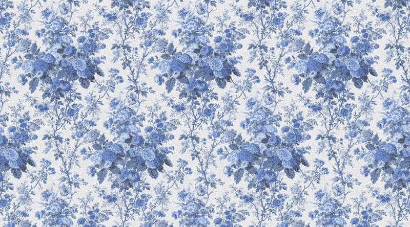 R13255 Porcelain Blue Home Mural by Rebel Walls