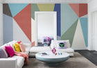 R13421 Big Diamond Spectrum Mural by Rebel Walls