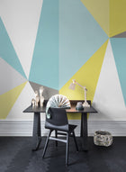 R13425 Big Diamond Summer Spectrum Mural by Rebel Walls