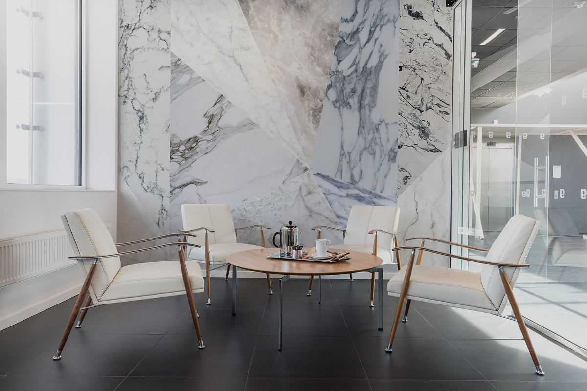R13426 Big Diamond Marble Deco Mural by Rebel Walls