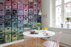 R13441 Color Boxes Spectrum Mural by Rebel Walls