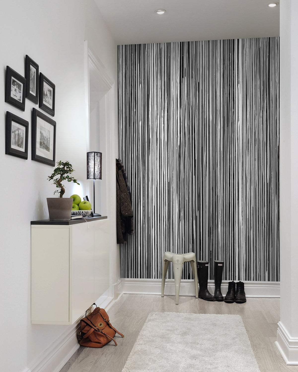R13482 Colour Stream Black Spectrum Mural by Rebel Walls