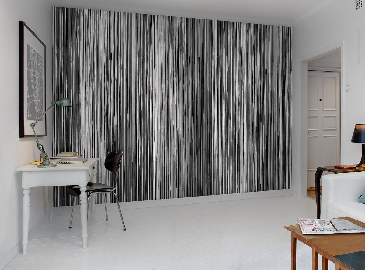 R13482 Colour Stream Black Spectrum Mural by Rebel Walls
