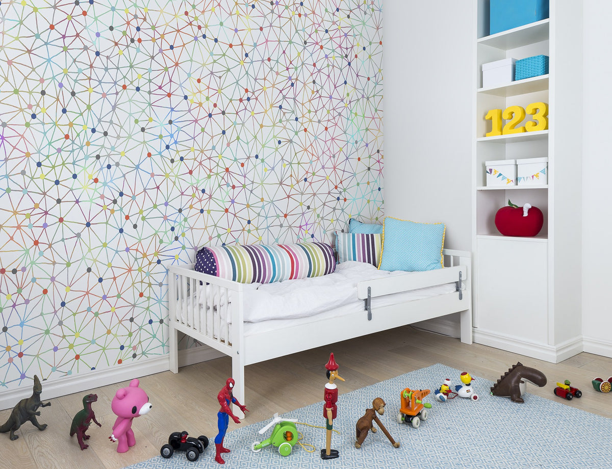 R13511 Twinkle Twinkle Spectrum Mural by Rebel Walls