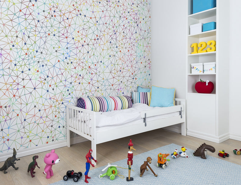 R13511 Twinkle Twinkle Spectrum Mural by Rebel Walls