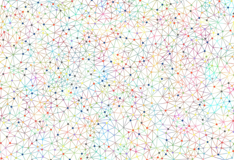 R13511 Twinkle Twinkle Spectrum Mural by Rebel Walls