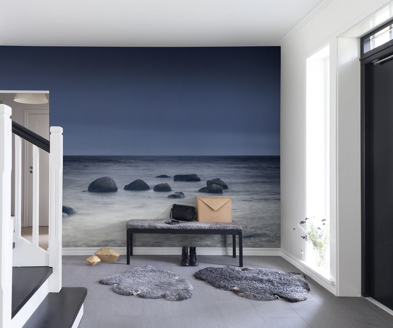 R13541 Enchanting Blue Spectrum Mural by Rebel Walls