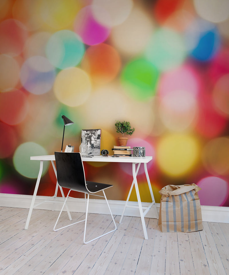 R13551 Confetti Spectrum Mural by Rebel Walls