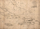 R13791 Navigation Lines Maps Mural by Rebel Walls