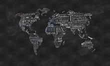 R13851 Wanderlust Maps Mural by Rebel Walls