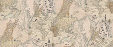 R13861 Treasure Hunt Maps Mural by Rebel Walls