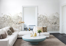 R13871 Paper Mountains Maps Mural by Rebel Walls
