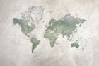 R13901 School Atlas Maps Mural by Rebel Walls