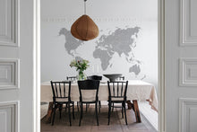 R13921 Your Own World Concrete Maps Mural by Rebel Walls