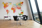 R13922 Your Own World Confetti Maps Mural by Rebel Walls