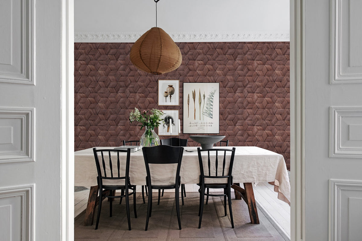 R13933 Bali Braids Tropical Oasis Mural by Rebel Walls