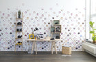 R13952 Lenses Peach Passion Mural by Rebel Walls