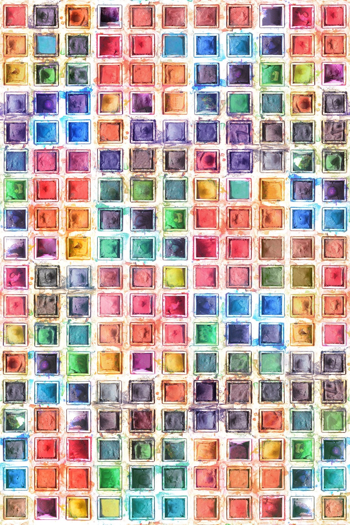 R13961 Rainbow Palette Passion Mural by Rebel Walls