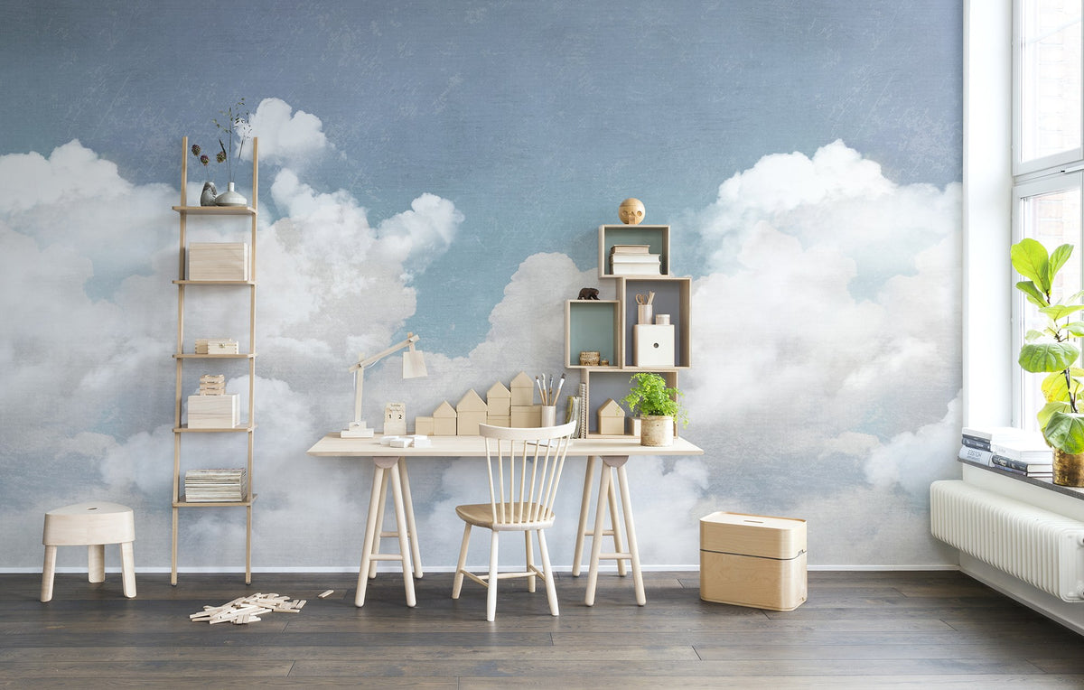 R14011 Cuddle Clouds Passion Mural by Rebel Walls