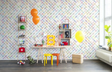 R14041 Patchwork Play Passion Mural by Rebel Walls