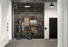 R14062 Stacked Suitcases Heap Passion Mural by Rebel Walls