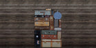 R14063 Stacked Suitcases Pile Passion Mural by Rebel Walls
