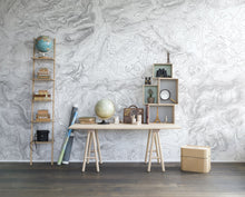 R14071 Elevation Lines White Passion Mural by Rebel Walls