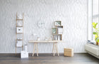R14092 Pulse of Passion White Mural by Rebel Walls