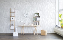 R14092 Pulse of Passion White Mural by Rebel Walls