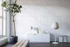 R14092 Pulse of Passion White Mural by Rebel Walls
