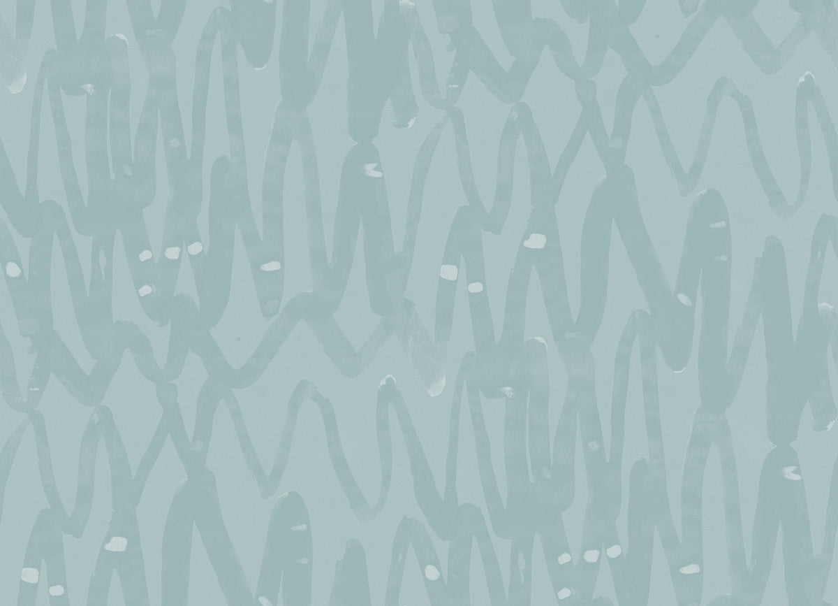 R14094 Pulse Of Passion Mint Palette Mural by Rebel Walls