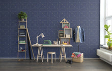 R14114 Perfect Fit Royal Blue Passion Mural by Rebel Walls