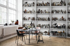 R14182 Cabinet of Curios Raw Curious Mural by Rebel Walls