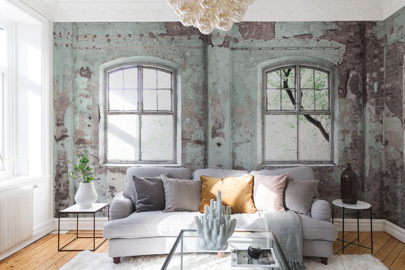 R14201 Perspective Manoir Curious Mural by Rebel Walls