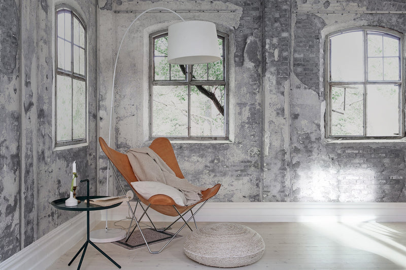 R14202 Perspective Manoir Beige Curious Mural by Rebel Walls