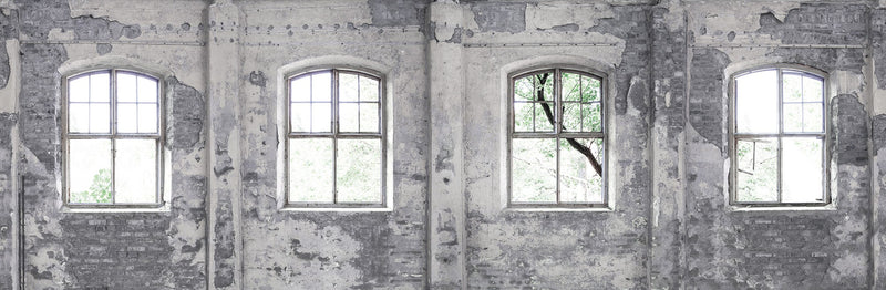 R14202 Perspective Manoir Beige Curious Mural by Rebel Walls