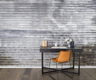 R14231 Rusty Shutter Curious Mural by Rebel Walls